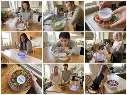 PuriBreeze — Cordless OH-ion produce purifier